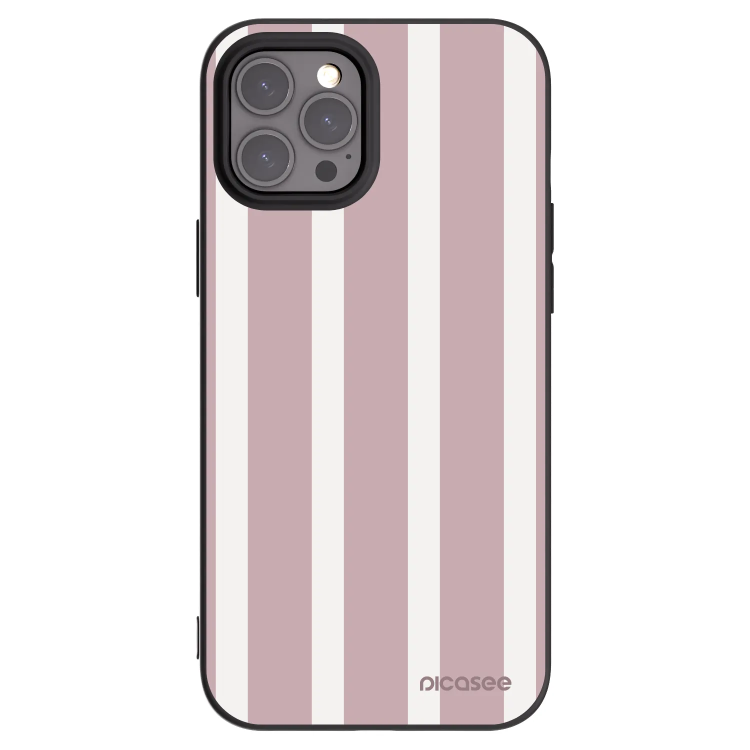 Picasee fekete szilikon tok az alábbi mobiltelefonokra Apple iPhone 12 Pro Max - Velvet sun