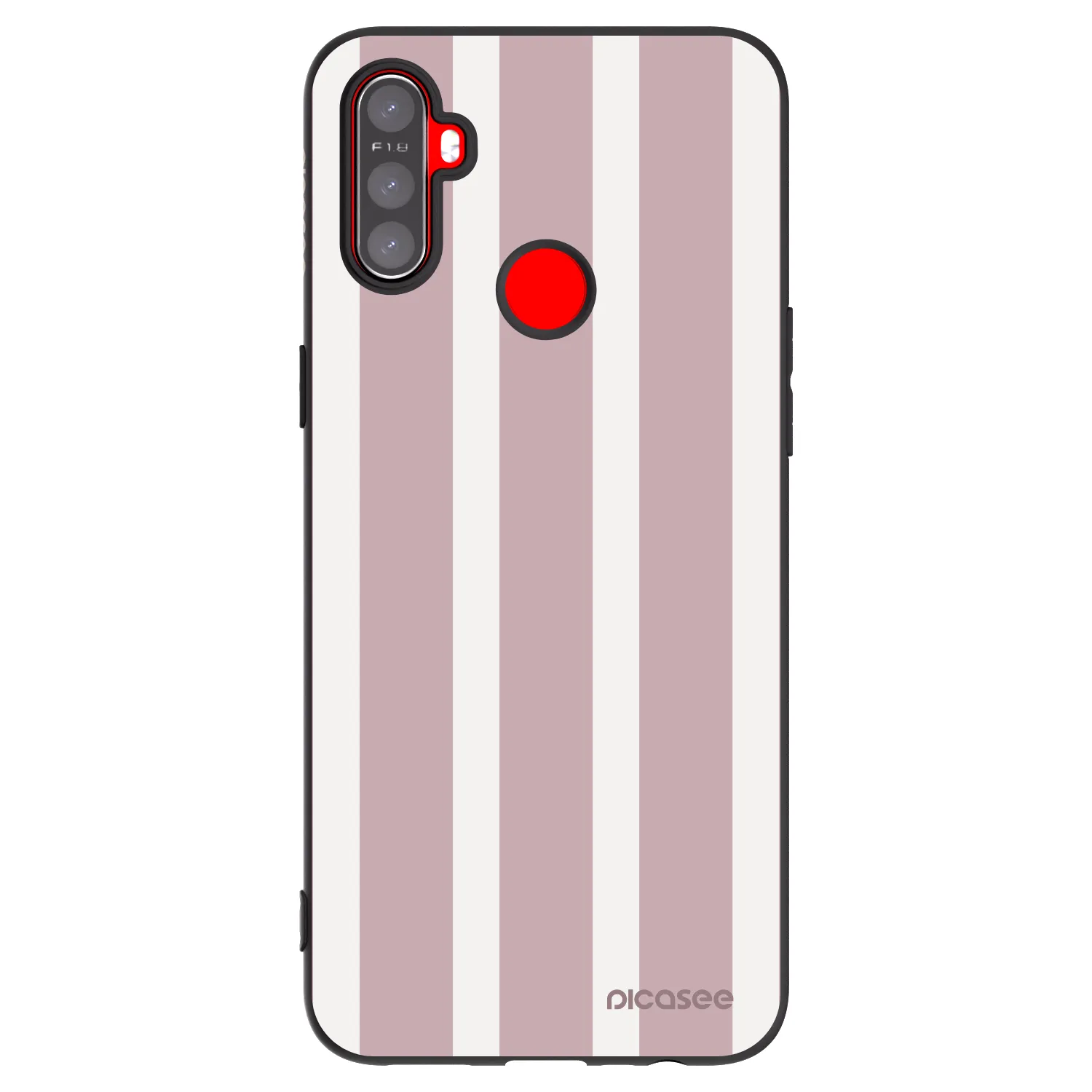 Picasee fekete szilikon tok az alábbi mobiltelefonokra Realme C3 - Velvet sun