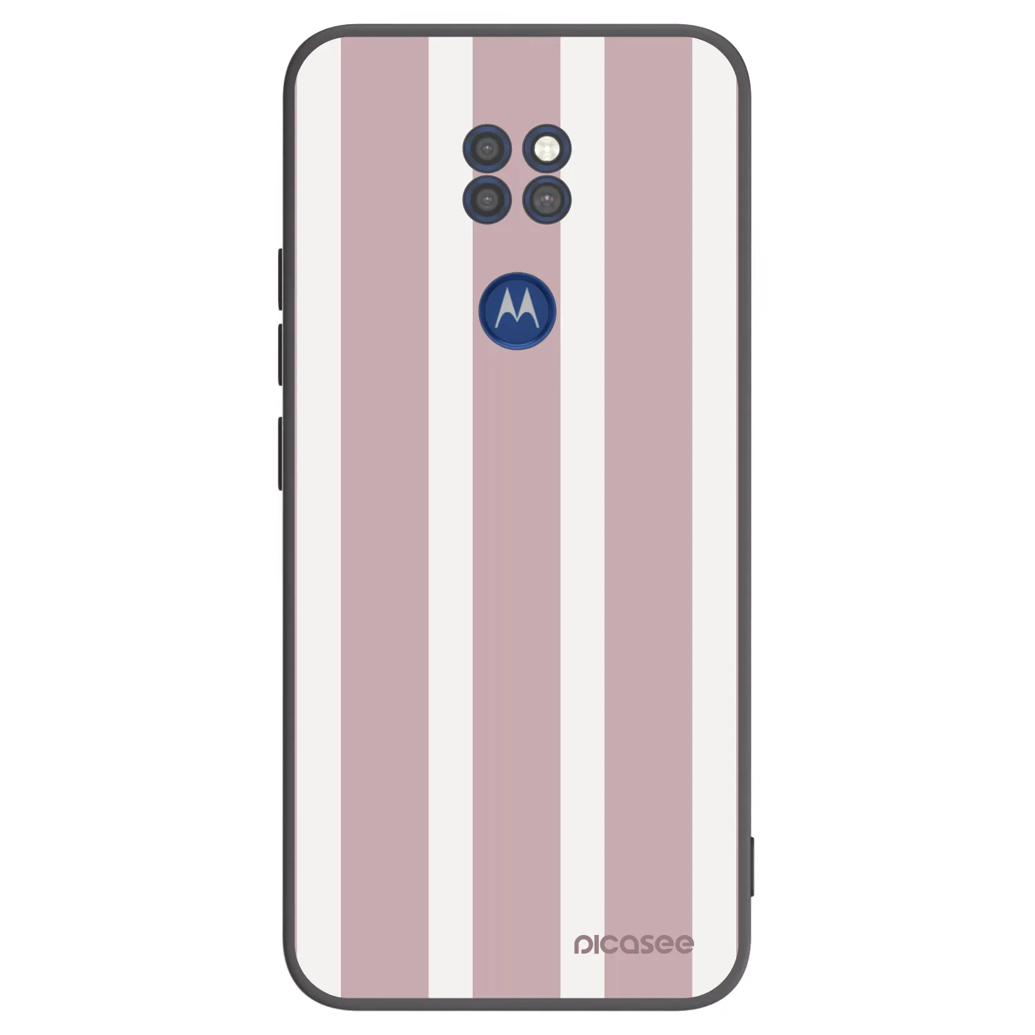 Picasee fekete szilikon tok az alábbi mobiltelefonokra Motorola Moto G9 Play - Velvet sun