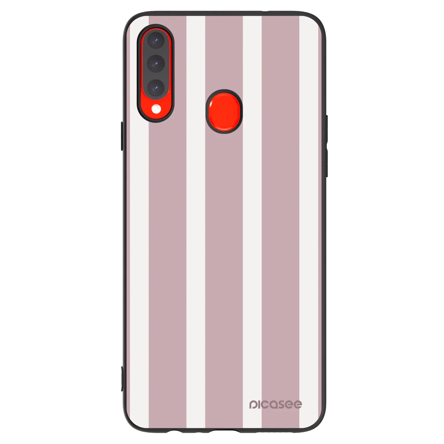 Picasee fekete szilikon tok az alábbi mobiltelefonokra Samsung Galaxy A20s - Velvet sun