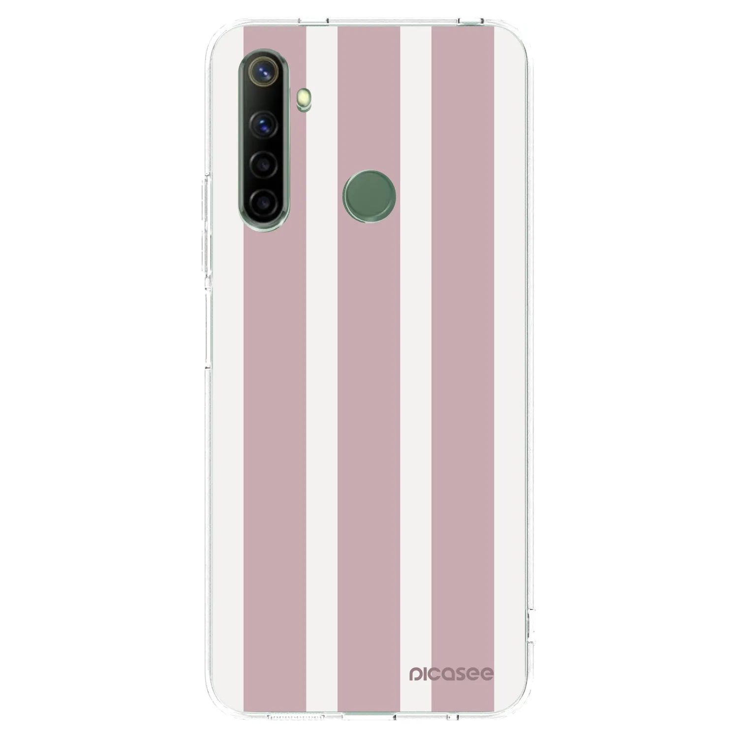 Picasee átlátszó szilikon tok az alábbi mobiltelefonokra Realme 6i - Velvet sun