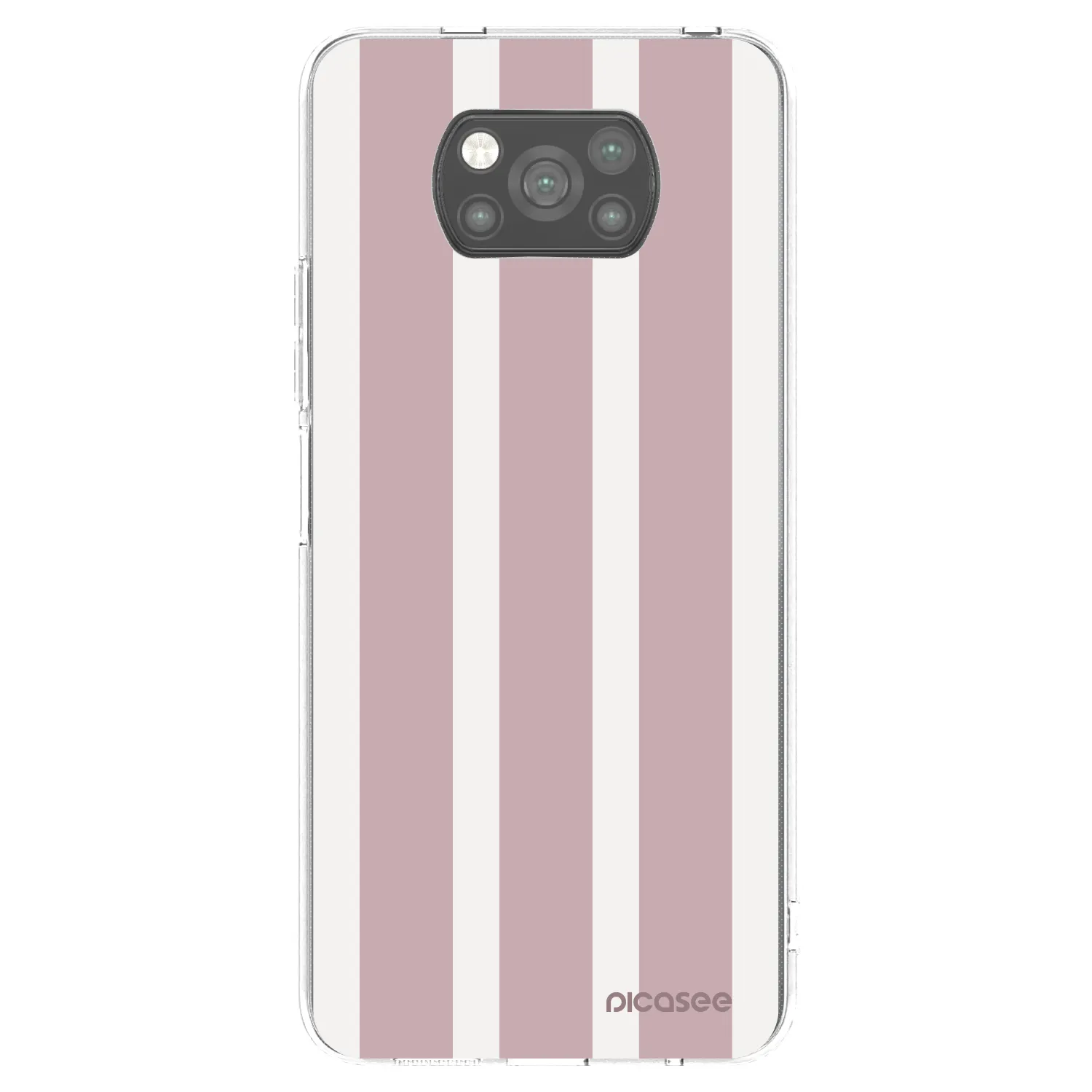 Picasee fekete szilikon tok az alábbi mobiltelefonokra Xiaomi Poco X3 Pro - Velvet sun