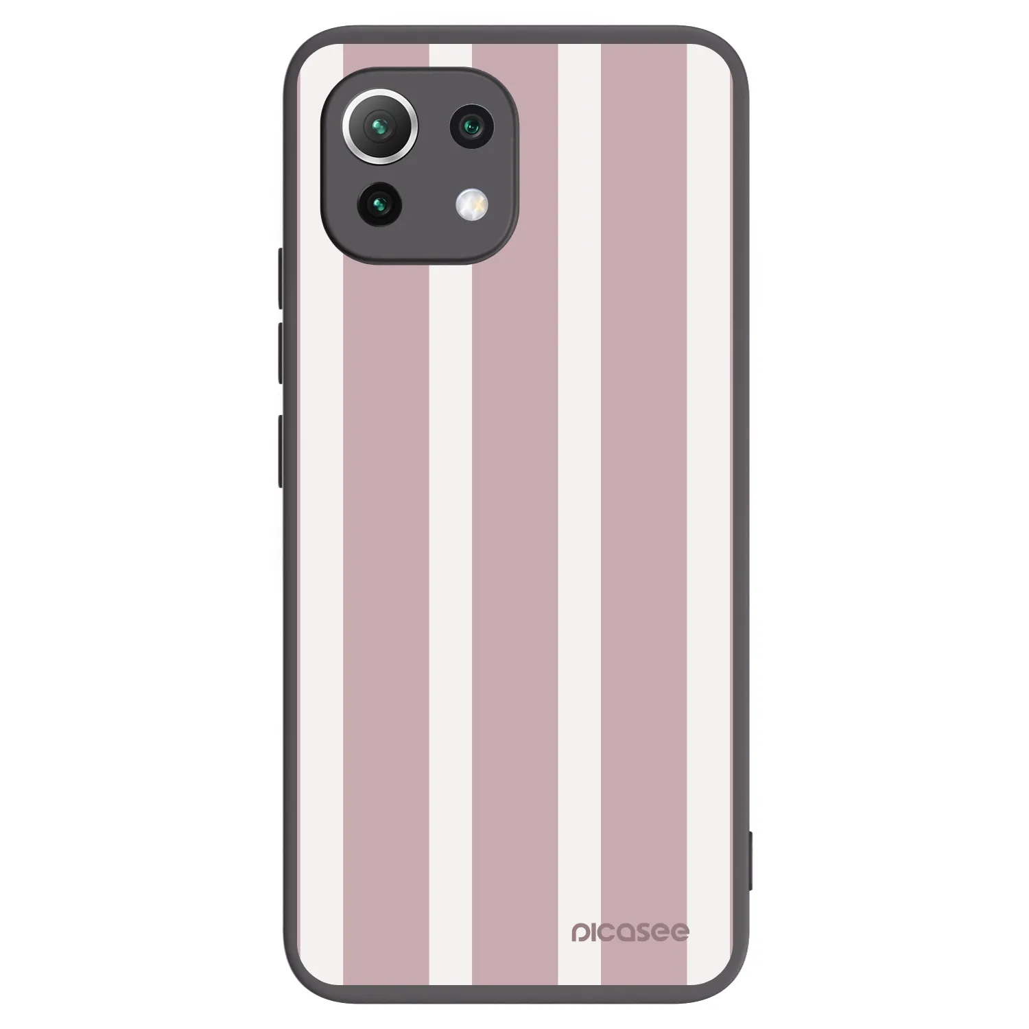 Picasee fekete szilikon tok az alábbi mobiltelefonokra Xiaomi Mi 11 Lite - Velvet sun
