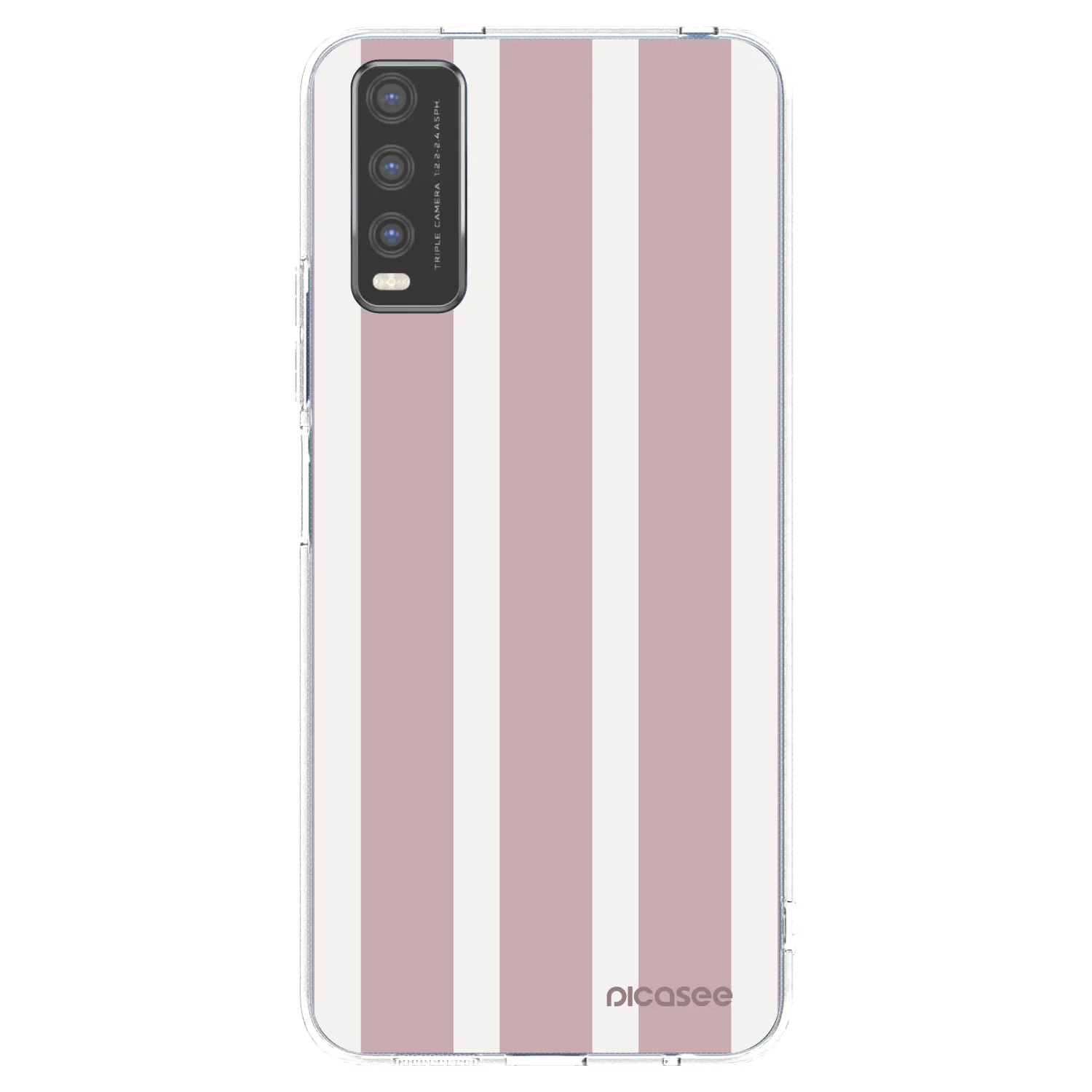 Picasee átlátszó szilikon tok az alábbi mobiltelefonokra Vivo Y20s - Velvet sun