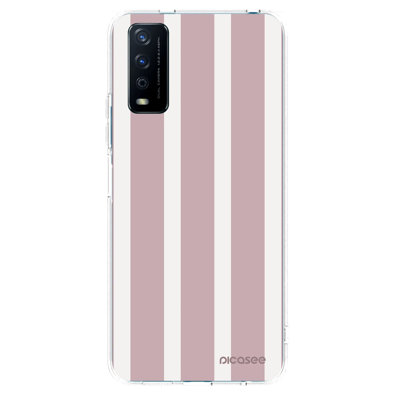 Picasee átlátszó szilikon tok az alábbi mobiltelefonokra Vivo Y11s - Velvet sun