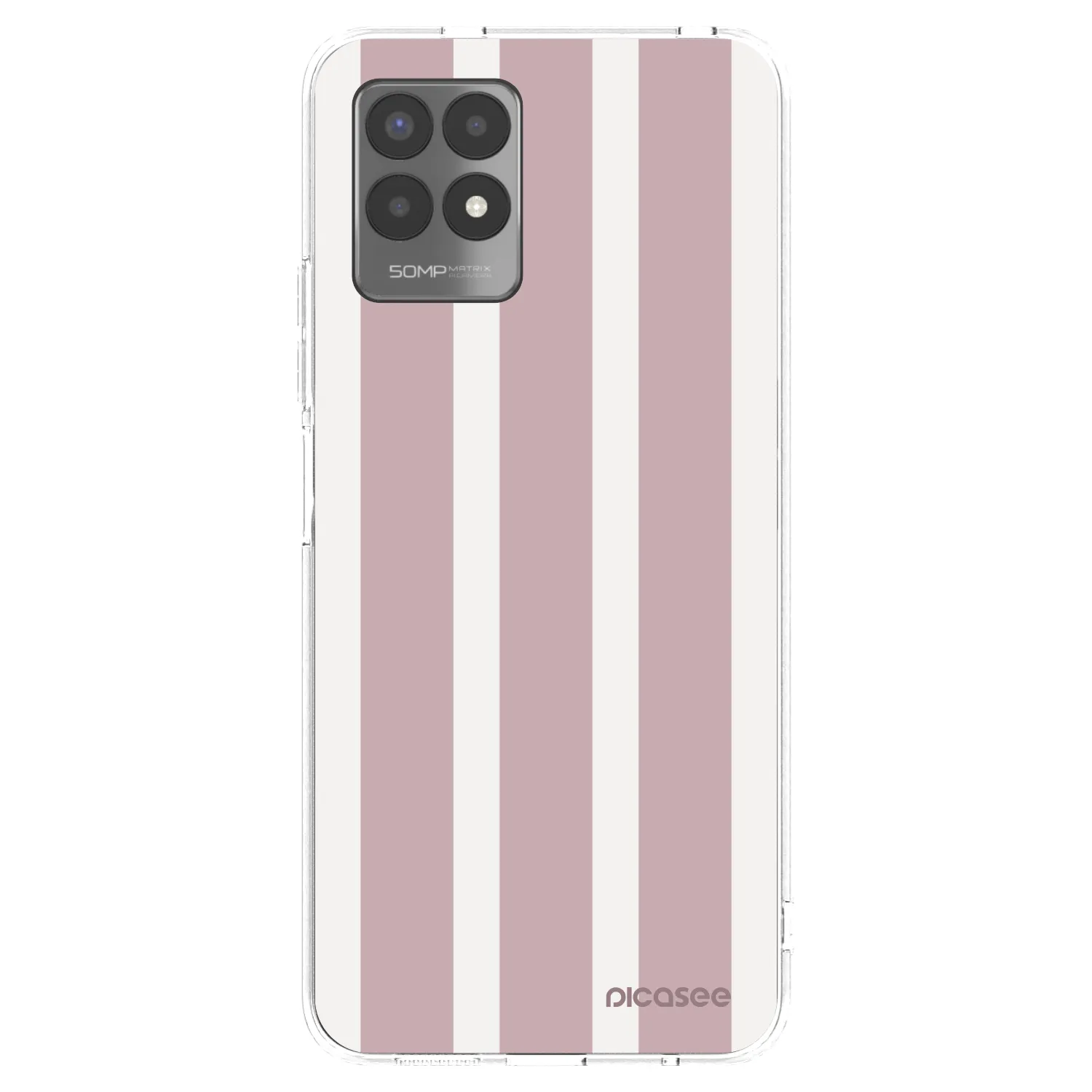 Picasee átlátszó szilikon tok az alábbi mobiltelefonokra Realme 8i - Velvet sun