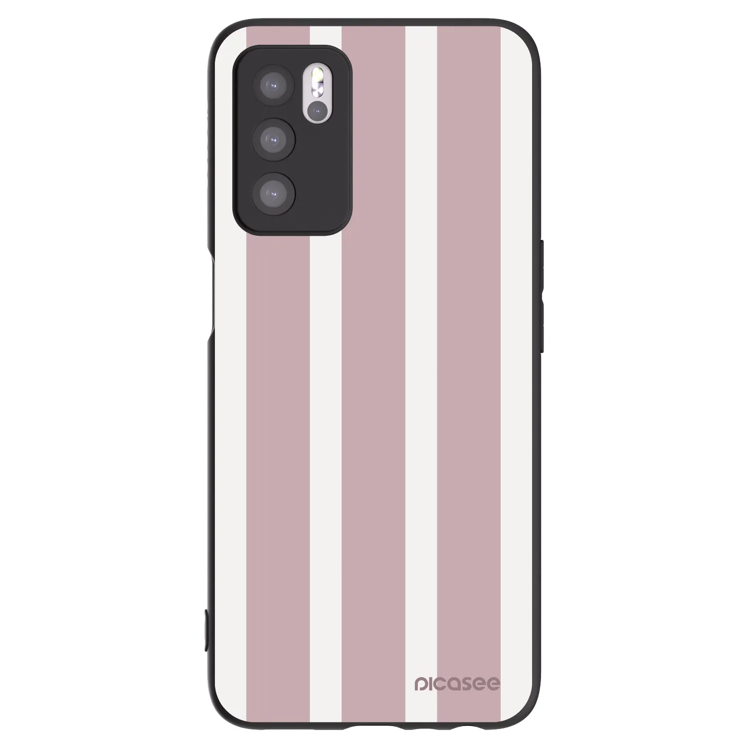 Picasee fekete szilikon tok az alábbi mobiltelefonokra OPPO A16s - Velvet sun