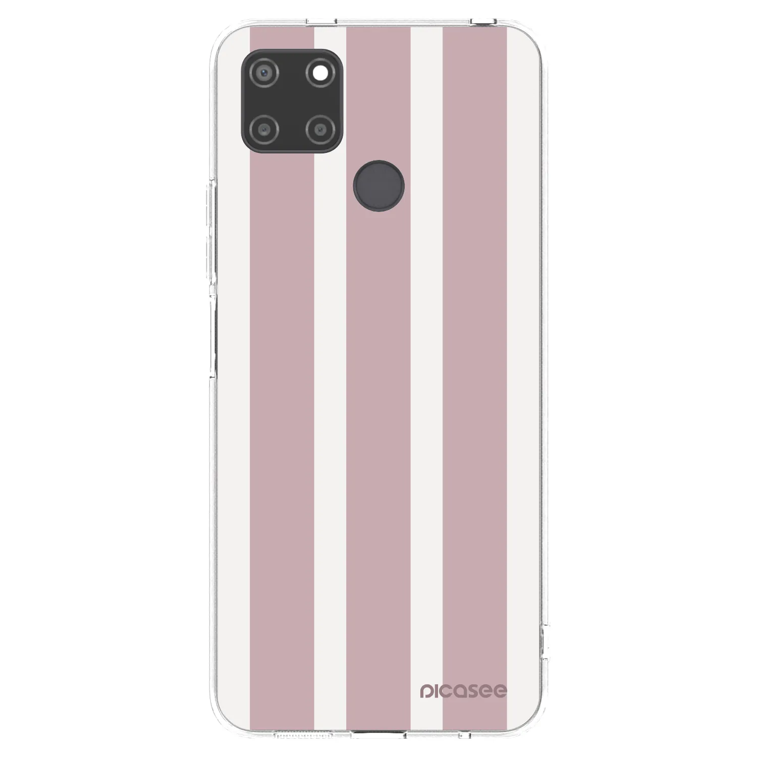Picasee átlátszó szilikon tok az alábbi mobiltelefonokra Realme C21Y - Velvet sun