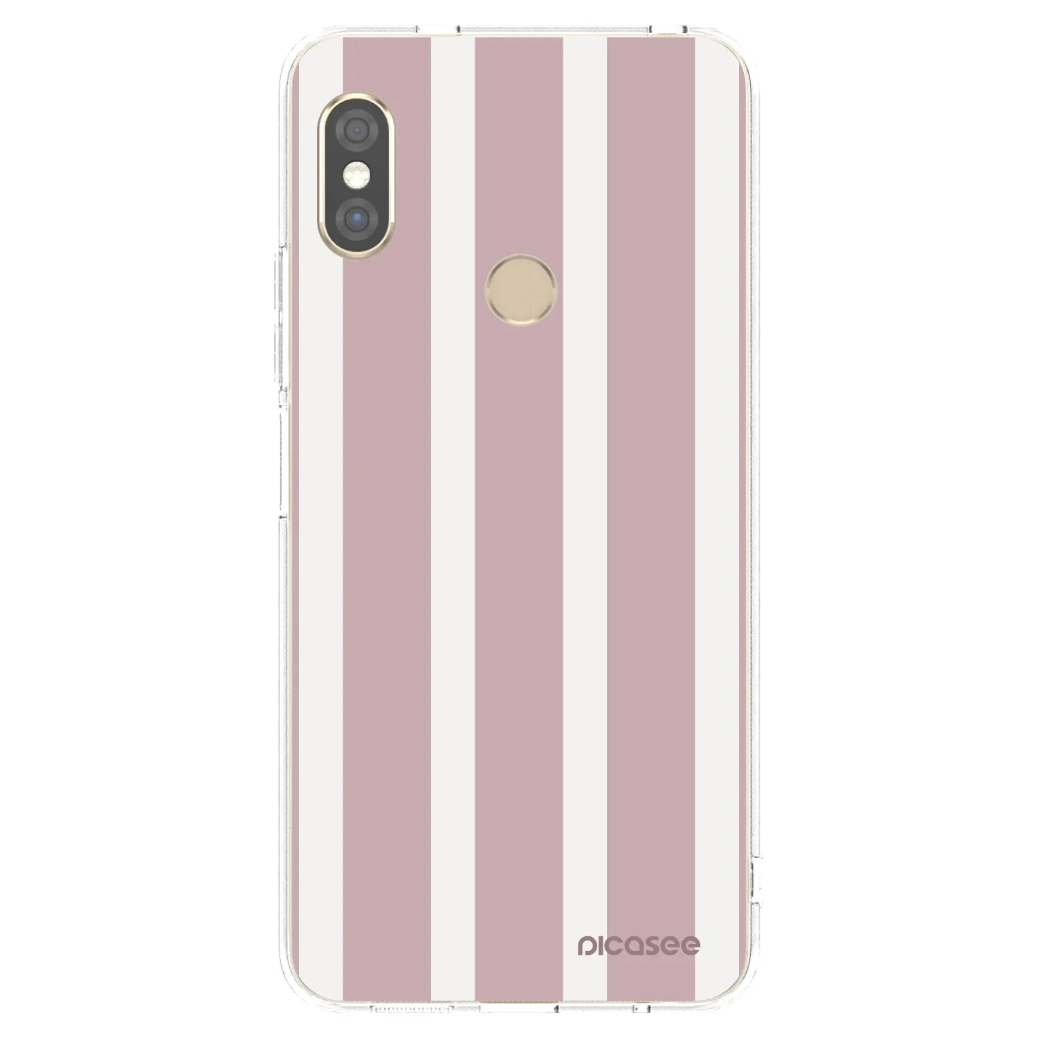 Picasee átlátszó szilikon tok az alábbi mobiltelefonokra Xiaomi Redmi Note 5 Global - Velvet sun