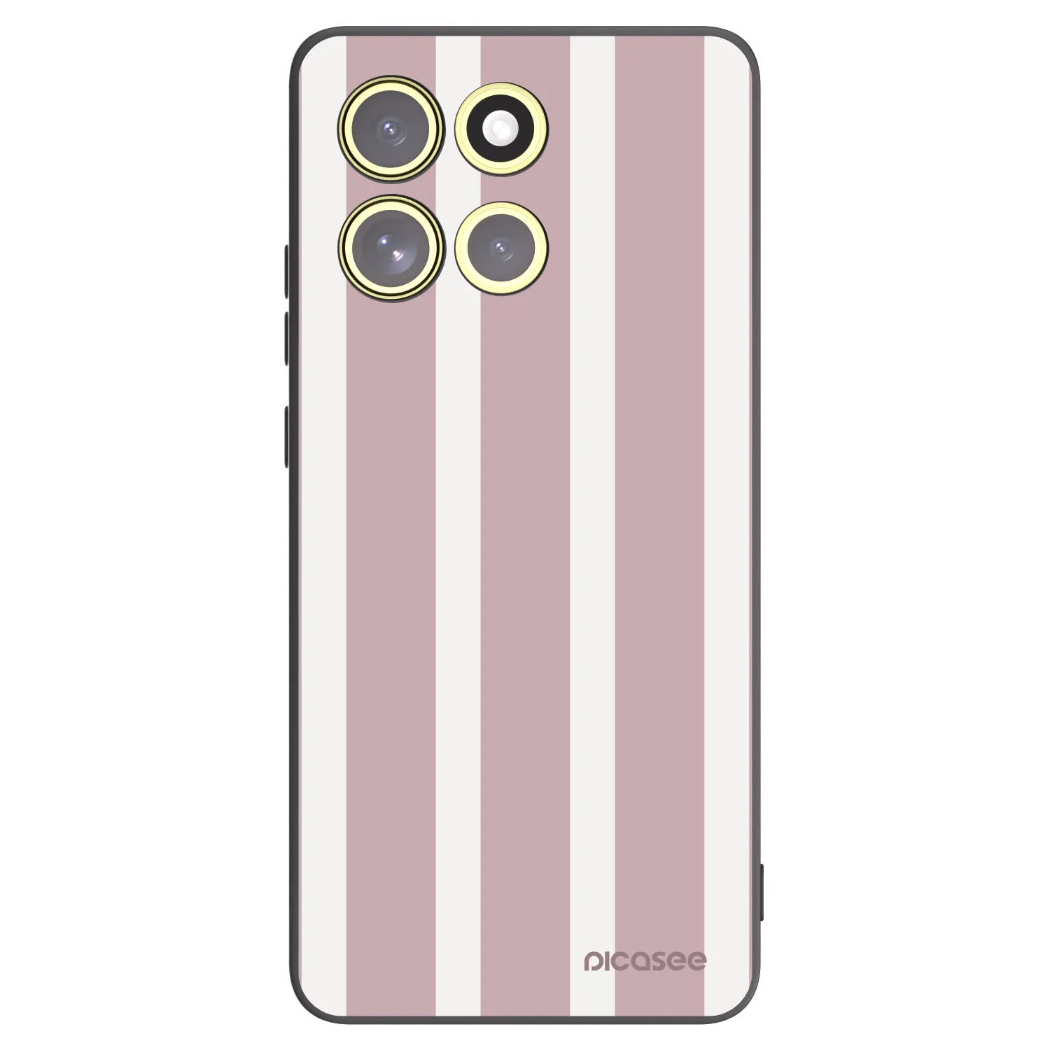 Picasee fekete szilikon tok az alábbi mobiltelefonokra Motorola Moto G86 5G - Velvet sun