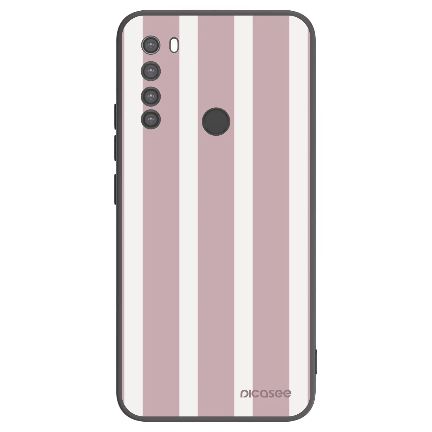 Picasee fekete szilikon tok az alábbi mobiltelefonokra Xiaomi Redmi Note 8 - Velvet sun