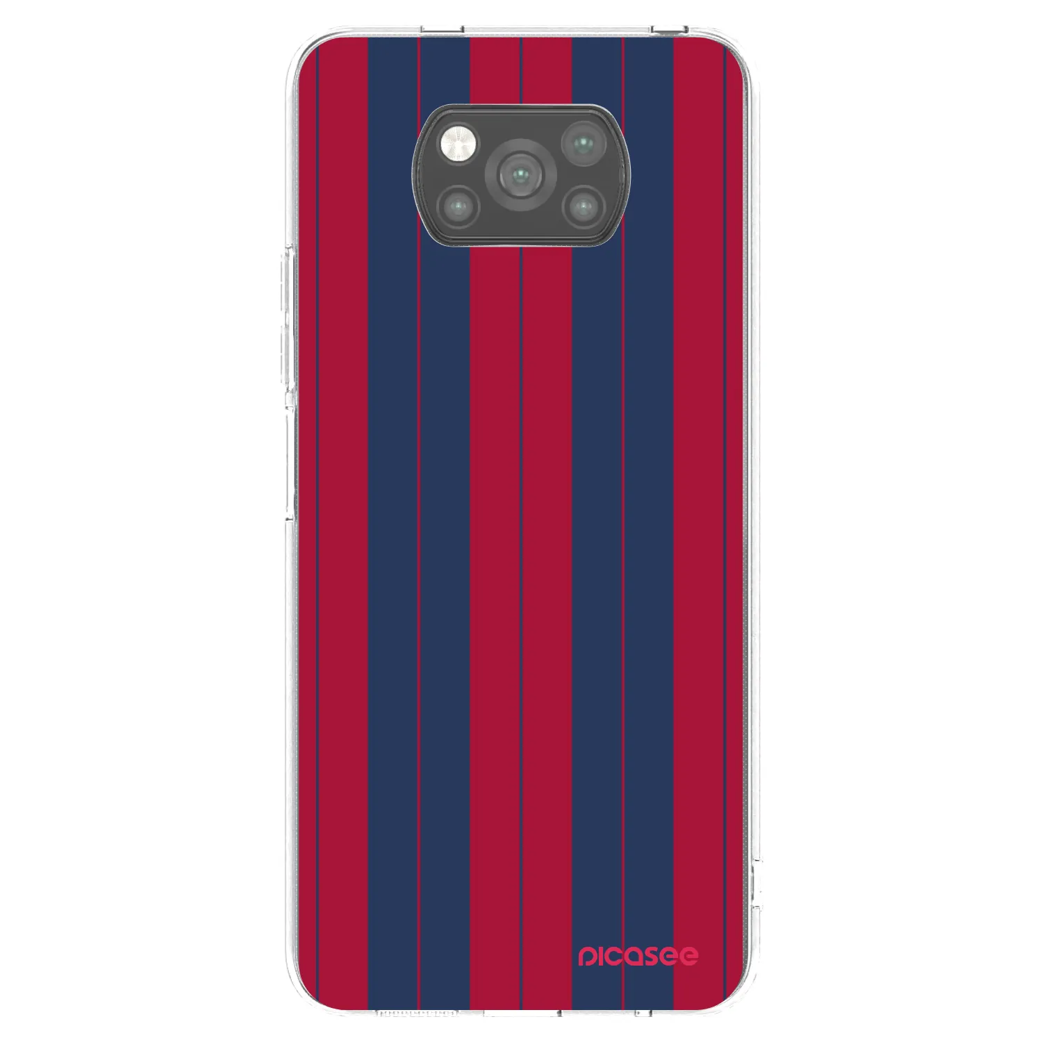 Picasee fekete szilikon tok az alábbi mobiltelefonokra Xiaomi Poco X3 - Yacht club