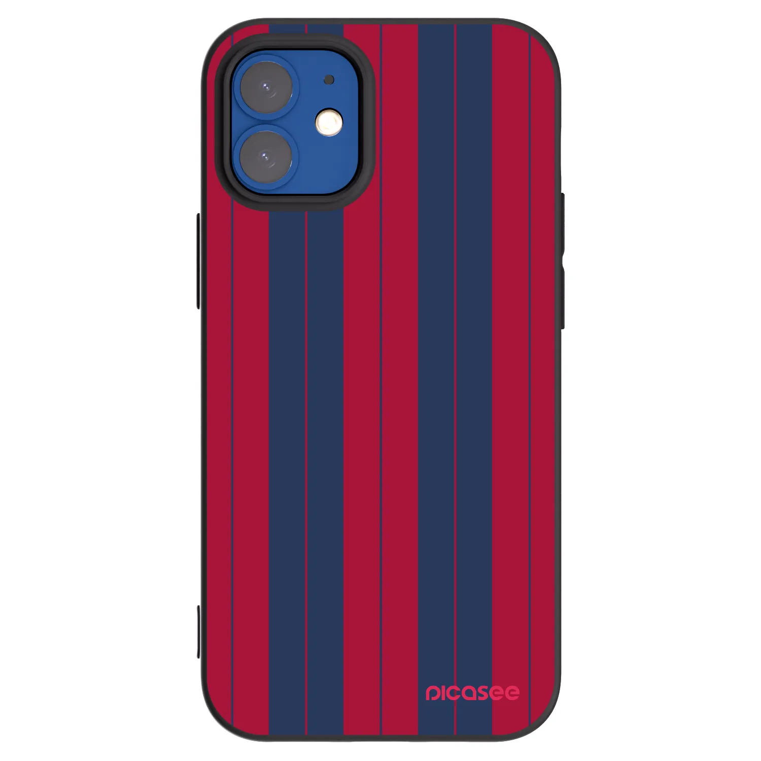 Picasee fekete szilikon tok az alábbi mobiltelefonokra Apple iPhone 12 mini - Yacht club