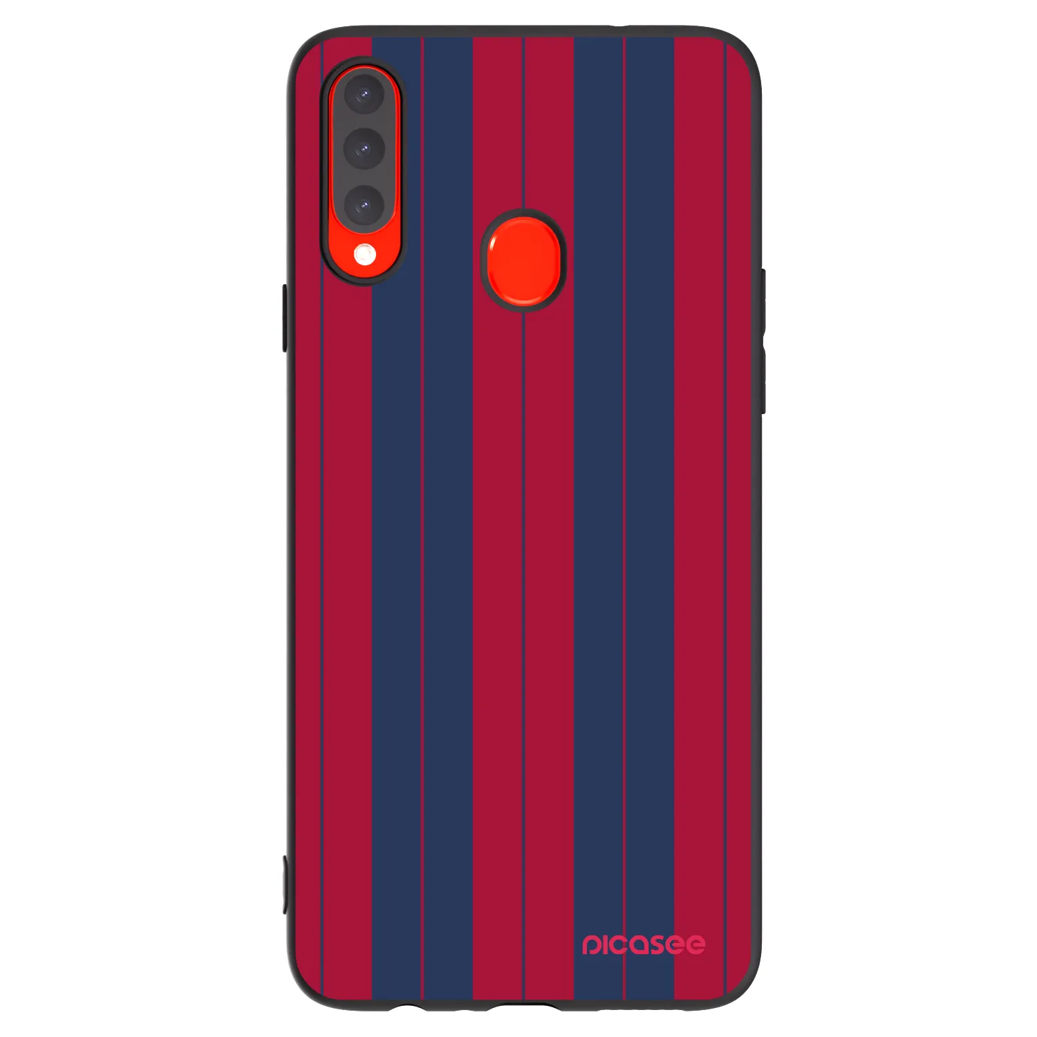Picasee fekete szilikon tok az alábbi mobiltelefonokra Samsung Galaxy A20s - Yacht club