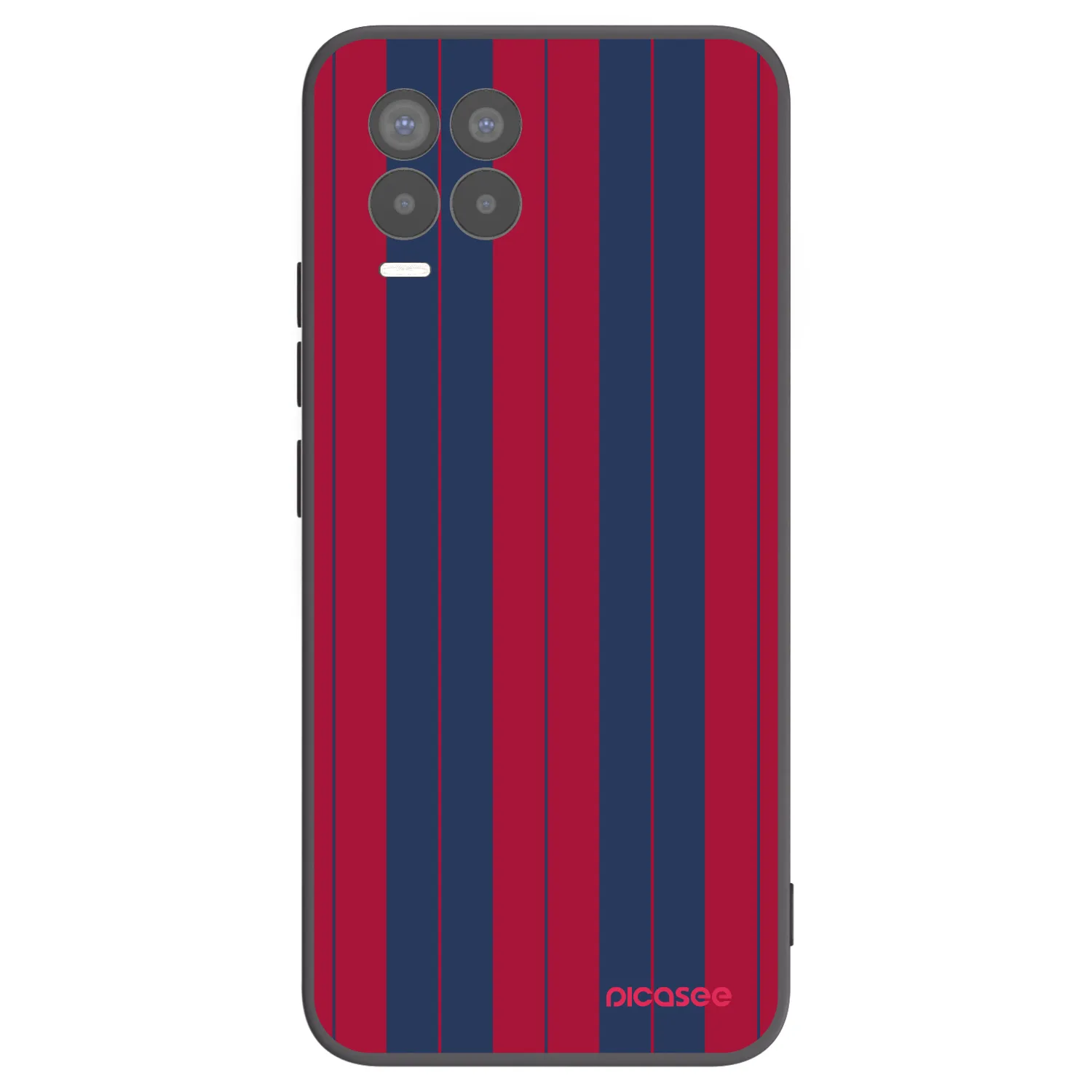Picasee fekete szilikon tok az alábbi mobiltelefonokra Realme 8 4G - Yacht club