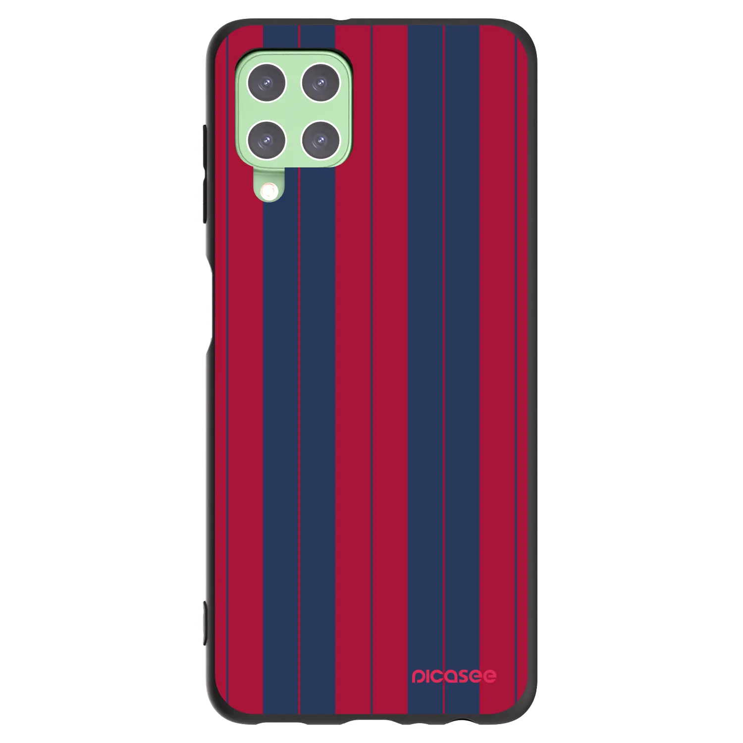 Picasee fekete szilikon tok az alábbi mobiltelefonokra Samsung Galaxy A22 A225F 4G - Yacht club