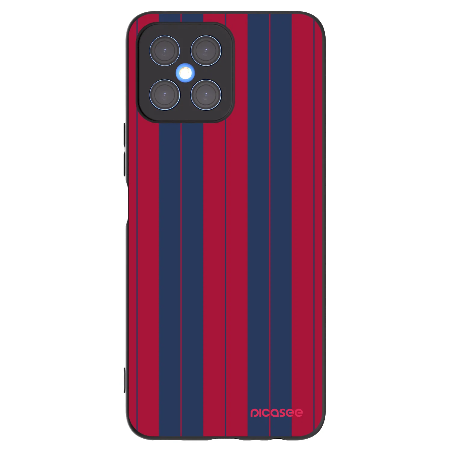 Picasee fekete szilikon tok az alábbi mobiltelefonokra Honor X8 4G - Yacht club