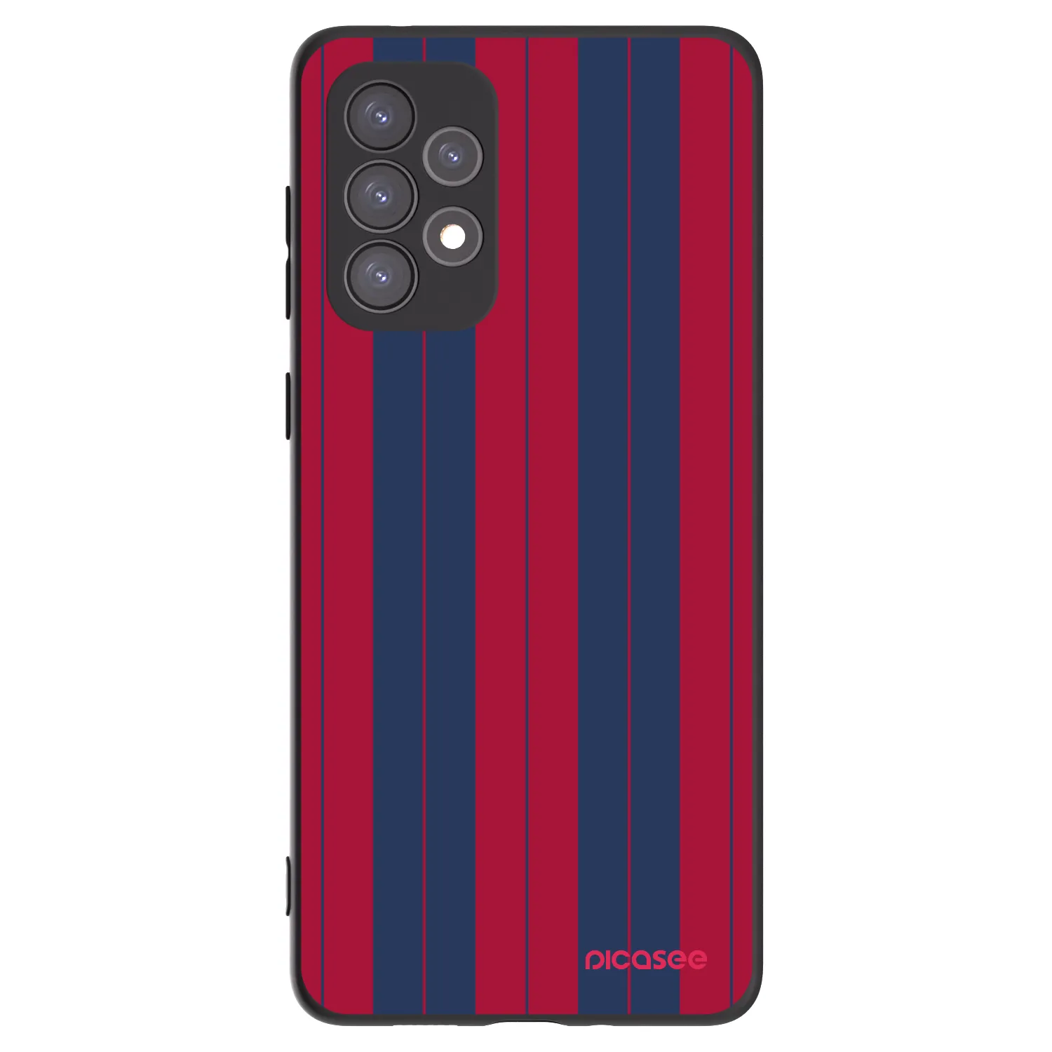 Picasee fekete szilikon tok az alábbi mobiltelefonokra Samsung Galaxy A73 5G - Yacht club