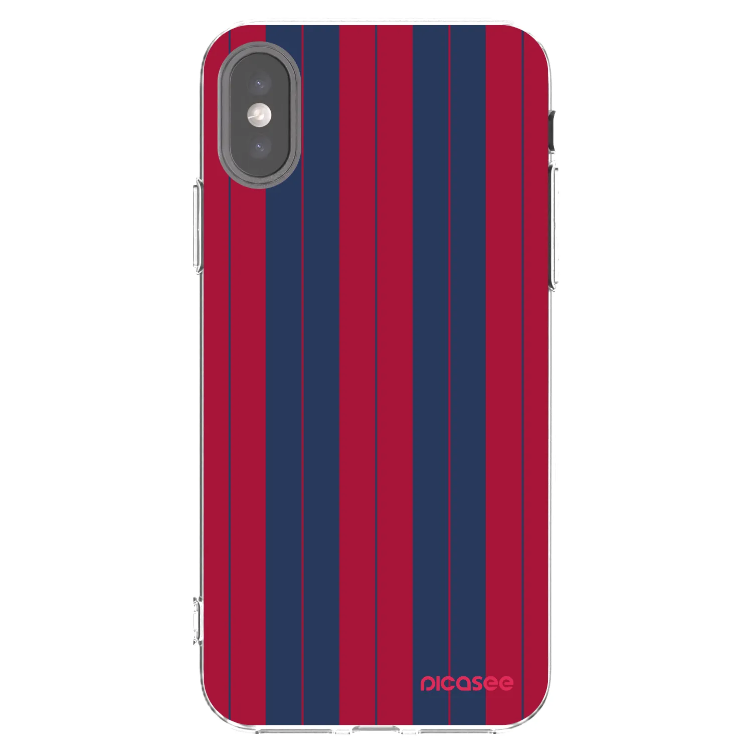 Picasee átlátszó szilikon tok az alábbi mobiltelefonokra Apple iPhone X/XS - Yacht club