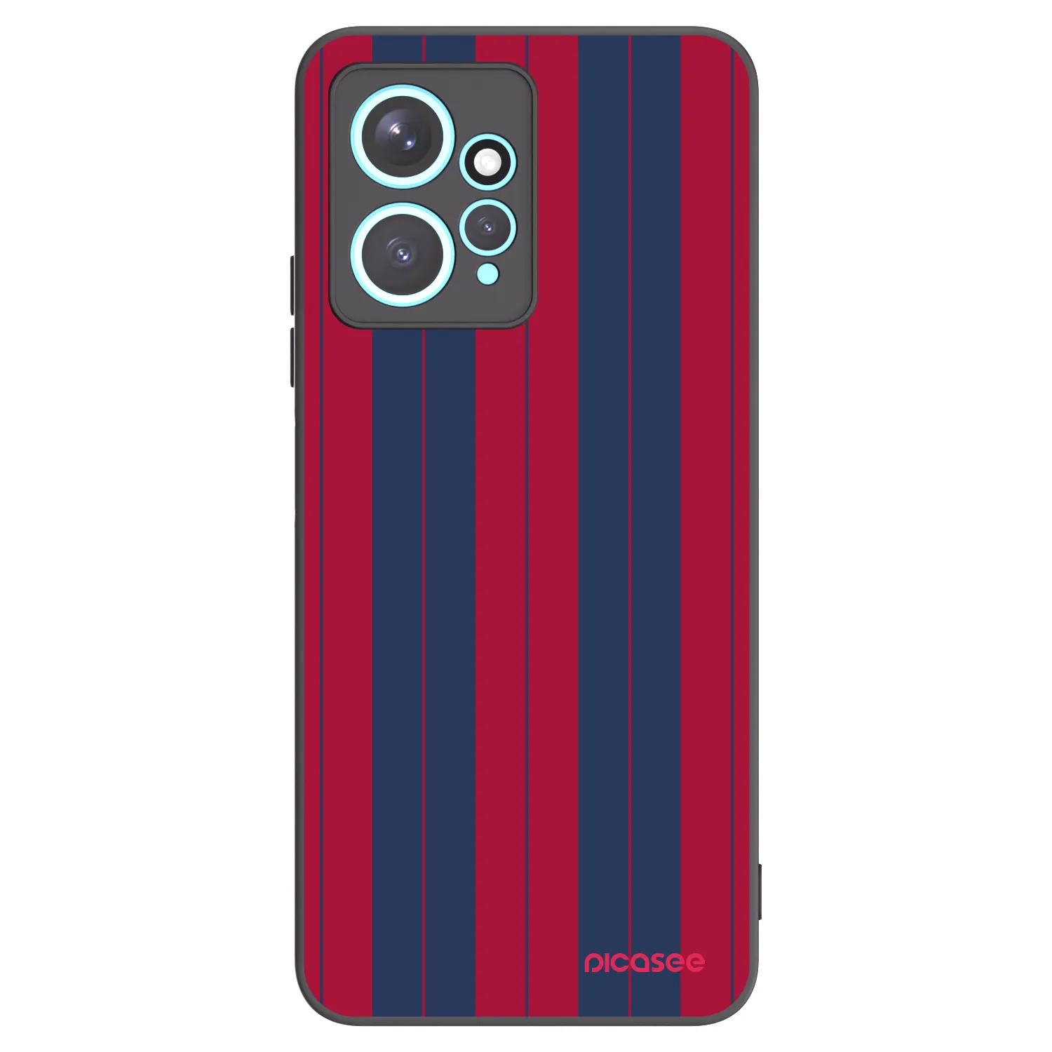 Picasee fekete szilikon tok az alábbi mobiltelefonokra Xiaomi Redmi Note 12 4G - Yacht club