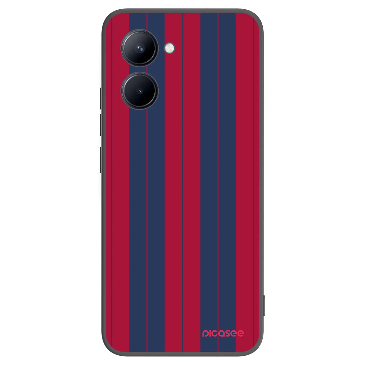 Picasee fekete szilikon tok az alábbi mobiltelefonokra Realme C33 (2023) - Yacht club