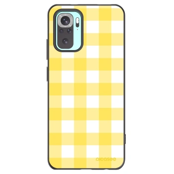 Picasee fekete szilikon tok az alábbi mobiltelefonokra Xiaomi Redmi Note 10 Pro - Gride lemon