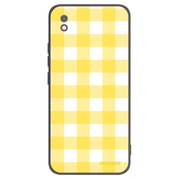 Picasee fekete szilikon tok az alábbi mobiltelefonokra Xiaomi Redmi 9AT - Gride lemon