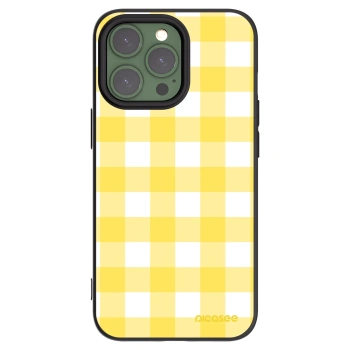 Picasee fekete szilikon tok az alábbi mobiltelefonokra Apple iPhone 13 Pro - Gride lemon