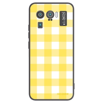 Picasee fekete szilikon tok az alábbi mobiltelefonokra Xiaomi Mi 11 Ultra - Gride lemon