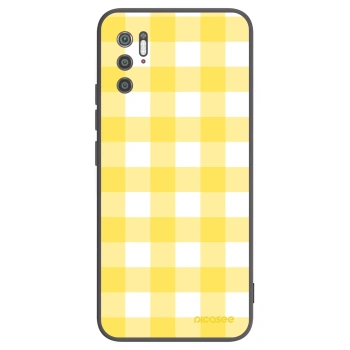Picasee fekete szilikon tok az alábbi mobiltelefonokra Xiaomi Poco M3 Pro 5G - Gride lemon