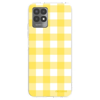 Picasee átlátszó szilikon tok az alábbi mobiltelefonokra Realme 8i - Gride lemon