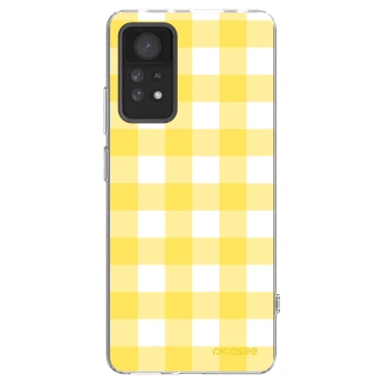 Picasee átlátszó szilikon tok az alábbi mobiltelefonokra Xiaomi Redmi Note 11 Pro 5G - Gride lemon