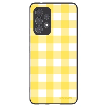 Picasee fekete szilikon tok az alábbi mobiltelefonokra Samsung Galaxy A53 5G A536 - Gride lemon