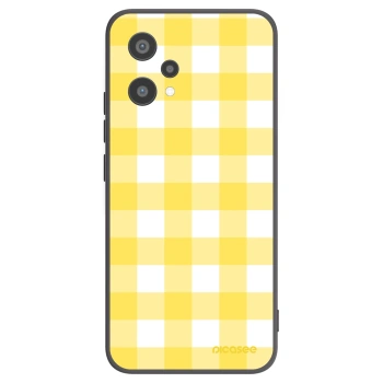 Picasee fekete szilikon tok az alábbi mobiltelefonokra Realme 9 Pro 5G - Gride lemon