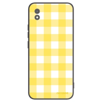 Picasee fekete szilikon tok az alábbi mobiltelefonokra Realme C11 (2021) - Gride lemon