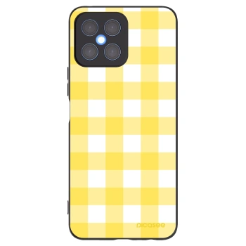 Picasee fekete szilikon tok az alábbi mobiltelefonokra Honor X8 4G - Gride lemon