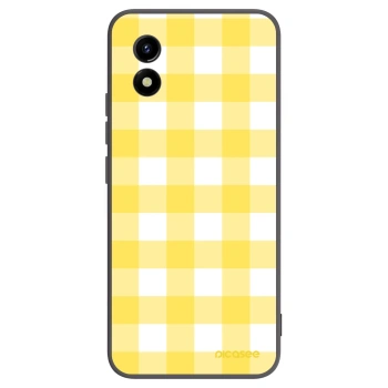 Picasee fekete szilikon tok az alábbi mobiltelefonokra Vivo Y01 - Gride lemon