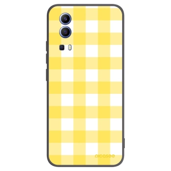 Picasee fekete szilikon tok az alábbi mobiltelefonokra Vivo Y52 5G - Gride lemon