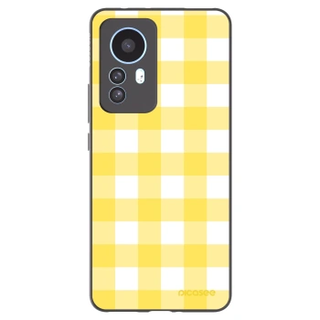 Picasee fekete szilikon tok az alábbi mobiltelefonokra Xiaomi 12T Pro - Gride lemon