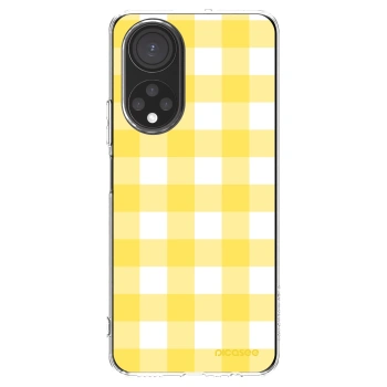 Picasee átlátszó szilikon tok az alábbi mobiltelefonokra Honor X7 - Gride lemon
