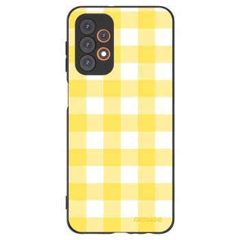 Picasee fekete szilikon tok az alábbi mobiltelefonokra Samsung Galaxy A23 A235F 4G - Gride lemon