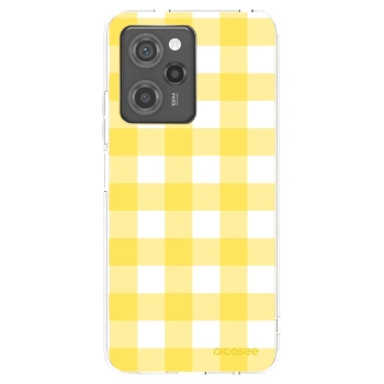 Picasee fekete szilikon tok az alábbi mobiltelefonokra Xiaomi Poco X5 Pro - Gride lemon