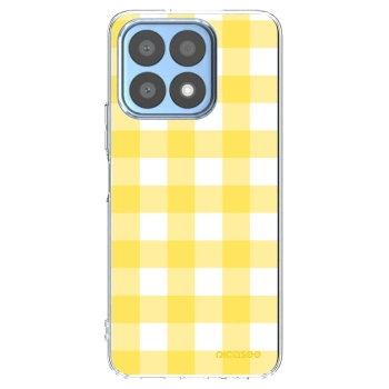 Picasee átlátszó szilikon tok az alábbi mobiltelefonokra Honor X8a - Gride lemon