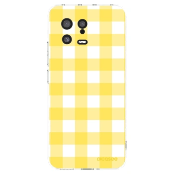 Picasee átlátszó szilikon tok az alábbi mobiltelefonokra Xiaomi 13 - Gride lemon