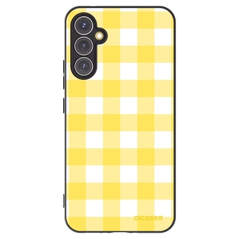 Picasee fekete szilikon tok az alábbi mobiltelefonokra Samsung Galaxy A34 5G A346B - Gride lemon