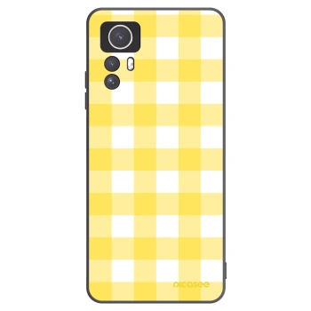 Picasee fekete szilikon tok az alábbi mobiltelefonokra Xiaomi Redmi Note 12S - Gride lemon