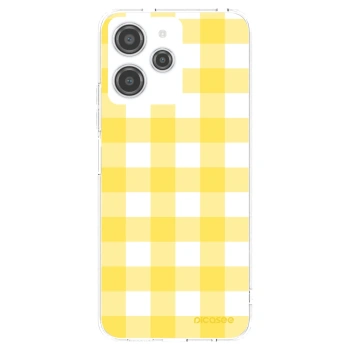 Picasee átlátszó szilikon tok az alábbi mobiltelefonokra Xiaomi Redmi 12 4G - Gride lemon