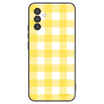Picasee fekete szilikon tok az alábbi mobiltelefonokra Samsung Galaxy A04s A047F - Gride lemon