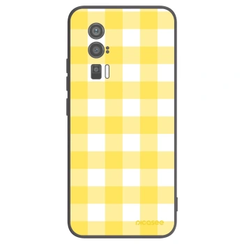 Picasee fekete szilikon tok az alábbi mobiltelefonokra Xiaomi Poco F5 Pro 5G - Gride lemon
