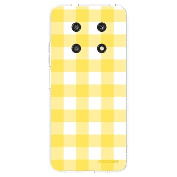 Picasee átlátszó szilikon tok az alábbi mobiltelefonokra Honor Magic4 Lite 5G - Gride lemon